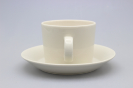 COFFEE CUP AND SAUCER 0.22L - WHITE