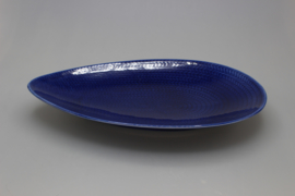 FLAT DISH 28 CM (BLUE)