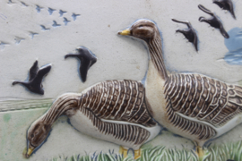 PLAQUE NO. 291-0 - "SÄDGÅS" (BEAN GOOSE) (B)