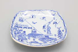 'BERGEN' SOUVENIR PLATE 13 X 13 CM