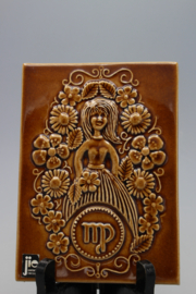PLAQUE NO. 789/2 - "JUNGFRUN" (VIRGO)