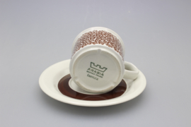 KOP EN SCHOTEL 0,18 l - BRUINE BLOEM