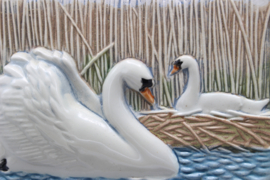 PLAQUE NO. 291-68 - "KNÖLSVAN" (MUTE SWAN) (A)