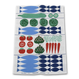 DESIGNER TEA TOWEL "TORGKASSE"