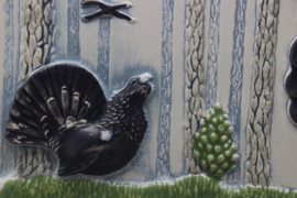 PLAQUE NO. 294 - "TJÄDER" (WESTERN CAPERCAILLIE) (B)