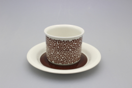 KOP EN SCHOTEL 0,18 l - BRUINE BLOEM