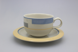 'KOMBI' TEACUP AND SAUCER