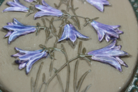 PLAQUE NO. 883 - "ÄNGSKLOCKA" (SPREADING BELLFLOWER) (C)