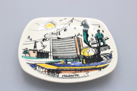 SOUVENIRBORD 'NARVIK' 13 X 13 CM