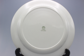 BORD PLAT Ø 27 CM 'RÖD LINJE'