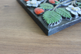 "JORDGUBBE" (STRAWBERRY) PLAQUE