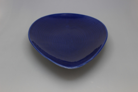 FLAT DISH 35 CM (BLUE)