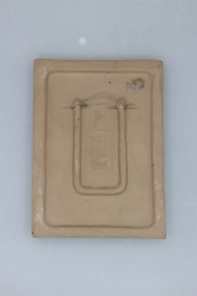 PLAQUE NO. 797 - "BLUE FLOWERS"