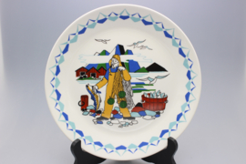 BORD PLAT Ø 24 CM 'TORSKEFISKE'