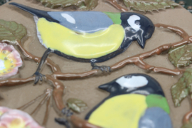 PLAQUE NO. 860 - "TALGOXE" (GREAT TIT) (A)