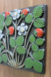 "JORDGUBBE" (STRAWBERRY) PLAQUE