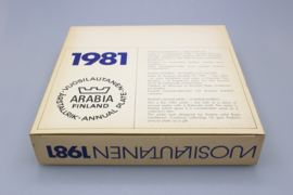 ANNUAL PLATE 1981 - IN ORIGINAL BOX