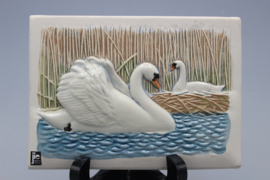 PLAQUE NO. 291-68 - "KNÖLSVAN" (MUTE SWAN) (A)