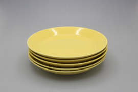 FLAT PLATE Ø 19 CM - YELLOW