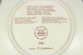 ANNUAL PLATE 1982 - IN ORIGINAL BOX