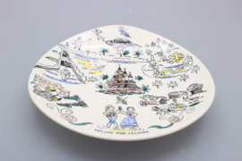 'HELSING FRÅ SELJORD' SOUVENIR PLATE Ø 18 CM