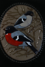 PLAQUE NO. 859 - "DOMHERRE" (BULLFINCH)