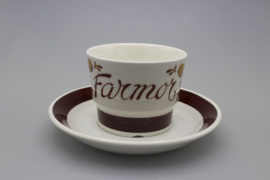 "FARMOR" (GRANDMA) TEACUP AND SAUCER