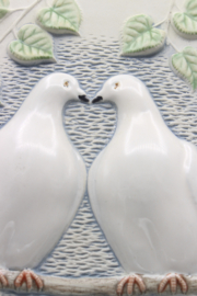 PLAQUE NO. 288 - "TURTURDUVOR" (TURTLEDOVES)