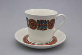 "ASTRID" TEACUP AND SAUCER