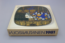 ANNUAL PLATE 1981 - IN ORIGINAL BOX