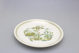 "MARKET" FLAT PLATE Ø 21 CM