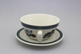 SOUP CUP AND SAUCER