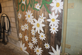 Photobooth / decoratiestuk 'Flower power'
