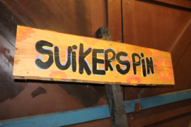 Suikerspin machine (+ ''suikerspin'' bord)