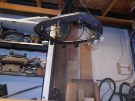 Blank stalen hanglamp, maatwerk in opdracht van only