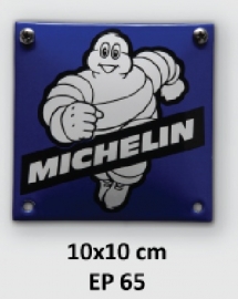 Michelin Emaille bord 10x10 cm