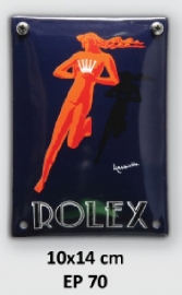 Rolex Emaille bord 10x14 cm