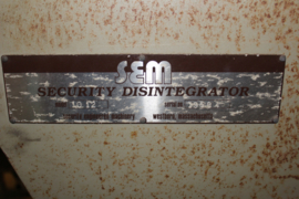 SEM security disintegrator