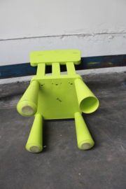 Groen ikea stoeltje plastic
