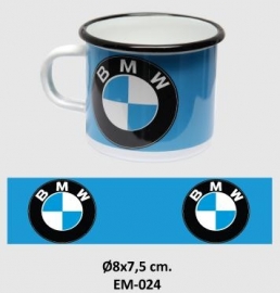 BMW Emaille Beker / Mok