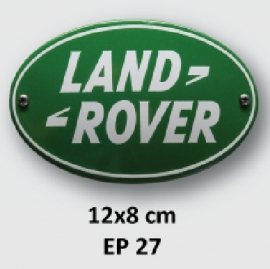 Land Rover Emaille  bord 12x8 cm
