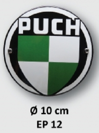 Puch Emaille bord Ø 10 cm