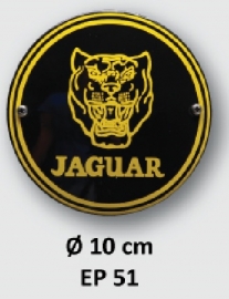 Jaguar Emaille bord Ø 10 cm (EP51)