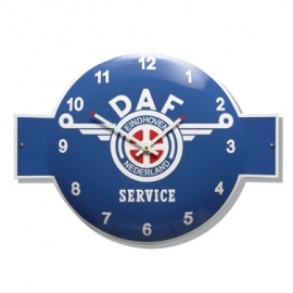 DAF Emaille horloge