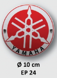 Yamaha Emaille bord Ø 10 cm