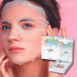 Shape & Shine set met  maskers, ampullen en gratis massageroller.