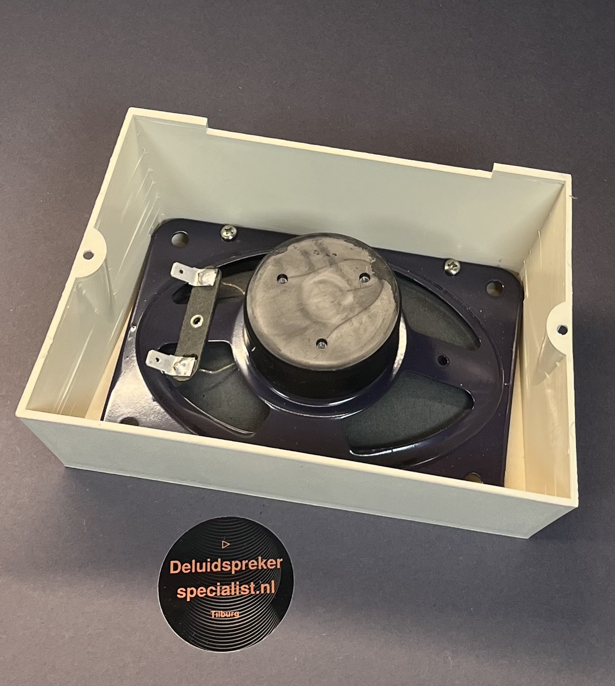 Opbouw luidspreker AUDIOPLAST universeel oldtimer jaren 60