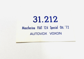 FIAT 124  Special 72