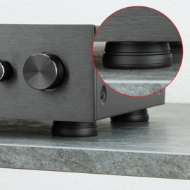 Audio Dynavox - 4 delige trillingsdempers van Dynavox in de kleur zilver