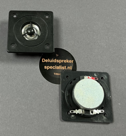 Mylar Hifi  vierkant tweeter  40/80 watt 8 ohm
